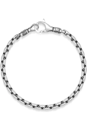 Nialaya Logo-bead chain bracelet