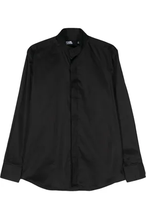 Karl Lagerfeld Band-collar shirt