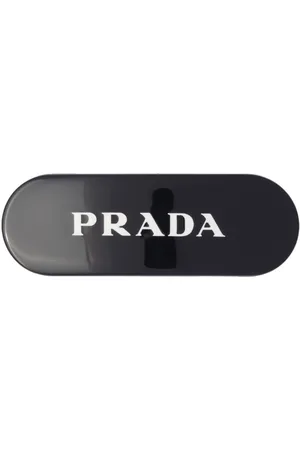 Prada Logo-print hair clip