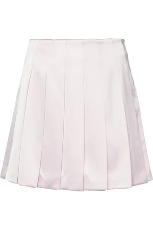 Self-Portrait Satin mini skirt