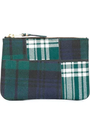 Comme des Garçons Tartan coin purse