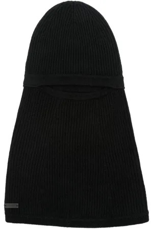 Saint Laurent Logo-tag balaclava