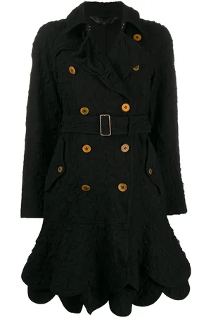 Comme des Garçons 2000s quilted double-breasted coat