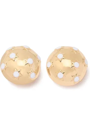 Carolina Herrera Starbust Dome earrings