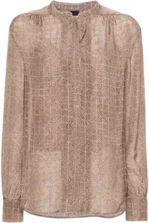 HUGO BOSS Geometric-print shirt