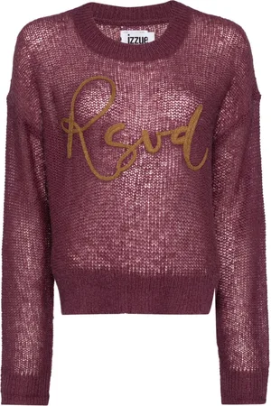 Izzue Slogan patch jumper