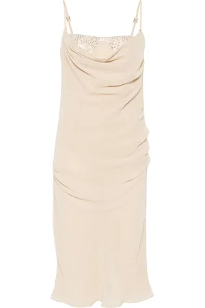 The Attico Draped midi dress