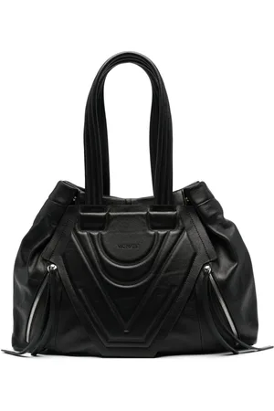vic matiè Embossed-logo shoulder bag