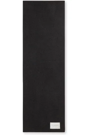 Serafini Logo tag wool scarf