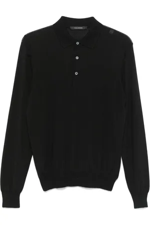 TAGLIATORE Button-fastening polo shirt