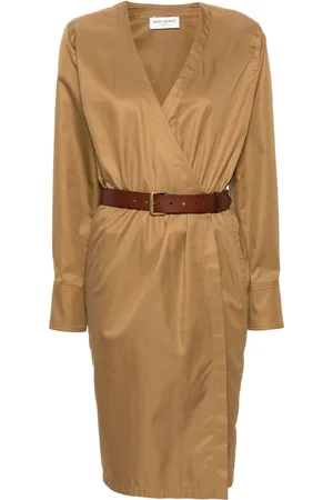Saint Laurent Belted dress