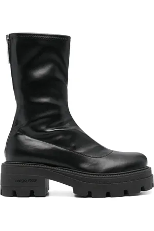 Sergio Rossi 55mm leather boots