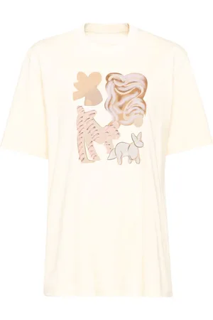 JNBY Cats-printed T-shirt
