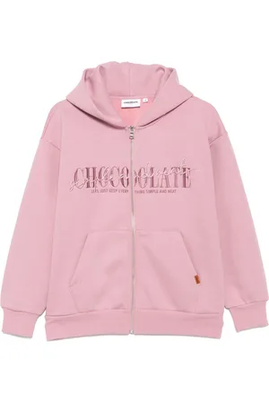 Chocoolate Logo zip-up hoodie