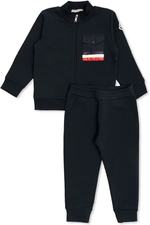 Moncler Stripe-trim tracksuit