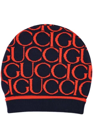 Gucci Logo-jacquard beanie