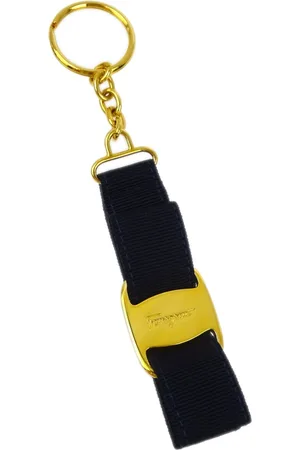 Salvatore Ferragamo 1990-2000s Vara Bow keyring