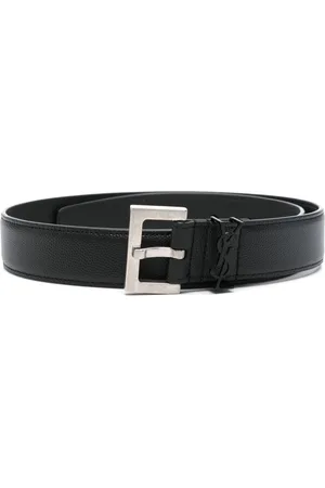 Saint Laurent Cassandre-logo belt