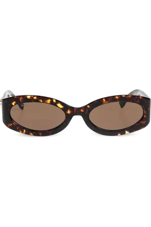 Dsquared2 Oval-frame tortoiseshell sunglasses
