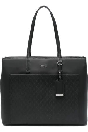 Calvin Klein Logo-lettering tote bag