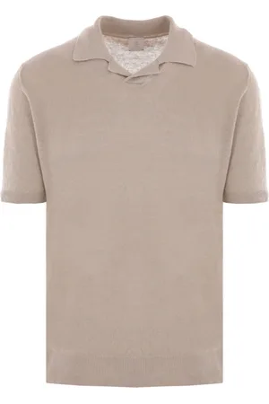 ELEVENTY Linen polo shirt
