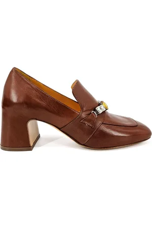 Madison.Maison 65mm jeweled leather pumps