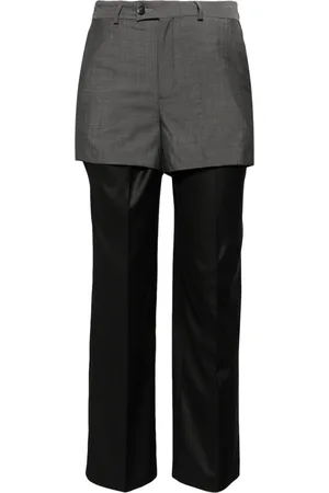 BETTTER Layered straight trousers
