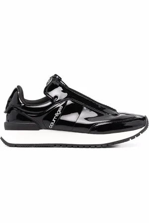 Courrèges High-shine finish sneakers