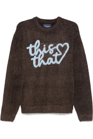 This Is Never That Heart Logo sweater