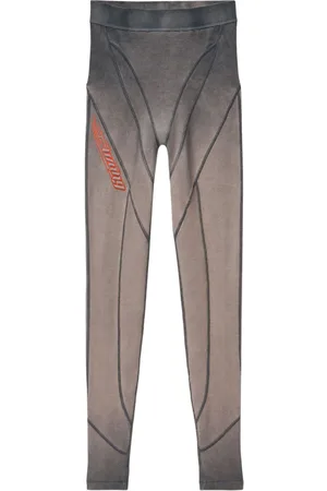Alexander Wang Logo-waistband leggings