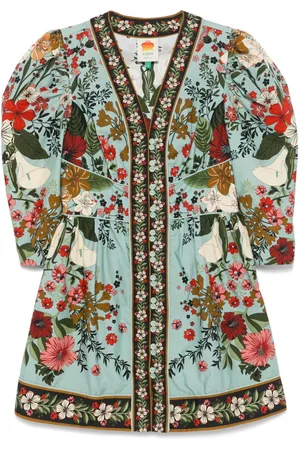 Farm Rio Beauty Bouquet mini dress