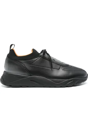 santoni Leather sneakers