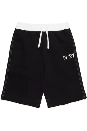 Nº21 Logo-print shorts