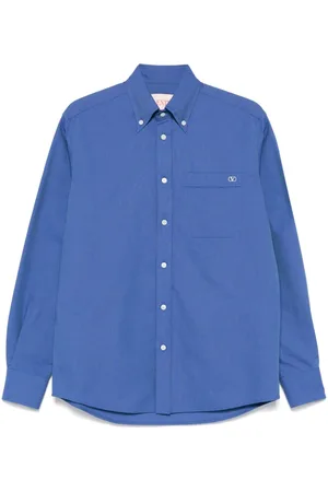 VALENTINO GARAVANI VLogo-embroidered shirt
