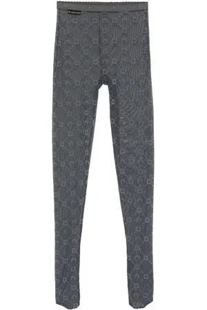 Marine Serre Moonogram-pattern tights