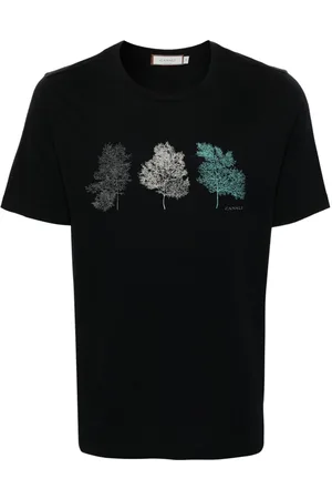 CANALI Graphic-print T-shirt