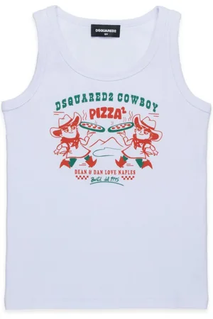 Dsquared2 Graphic-print tank top