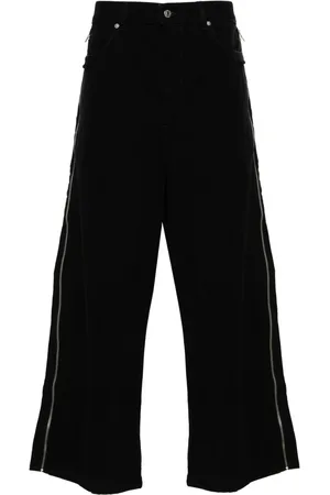LU’U DAN Side-zip jeans