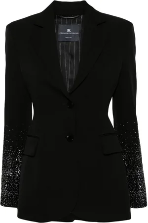ERMANNO SCERVINO Rhinestone-embellished blazer