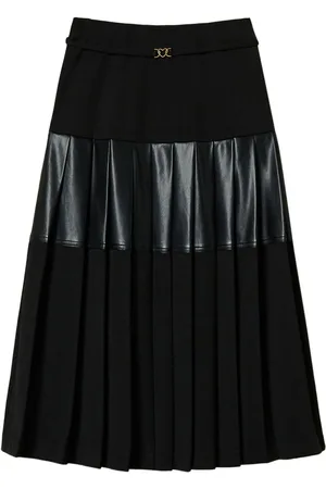 Twin-Set Pleated midi skirt