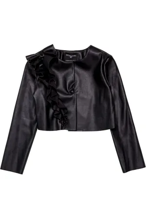 MONNALISA Ruffle-detail jacket