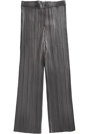 PLEATS PLEASE ISSEY MIYAKE Pleated flared trousers