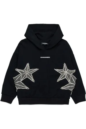 Dsquared2 Star-appliqué hoodie