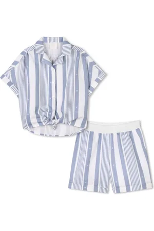 Givenchy Jacquard shirt and shorts set