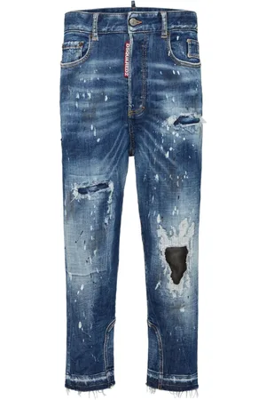 Dsquared2 Ripped-detail jeans