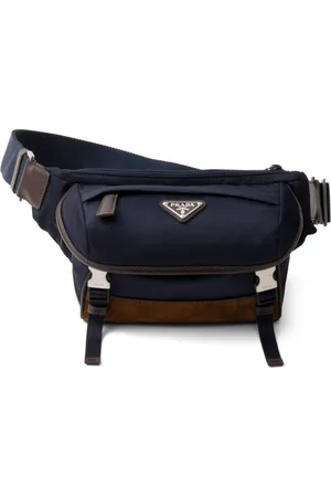 Prada Triangle-logo messenger bag