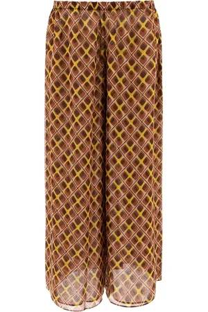 BODE Geometric-print trousers