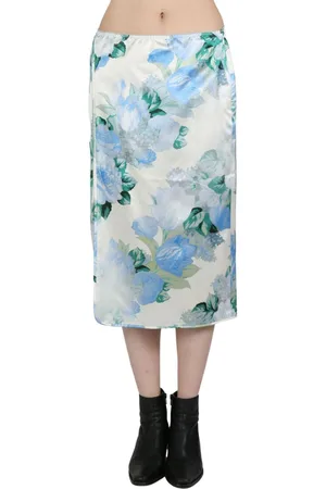 MERYLL ROGGE Floral-print midi skirt