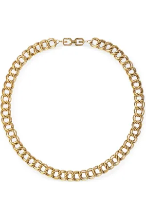 Givenchy 1980s double chain-link necklace