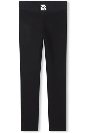 DKNY Logo-appliqué leggings